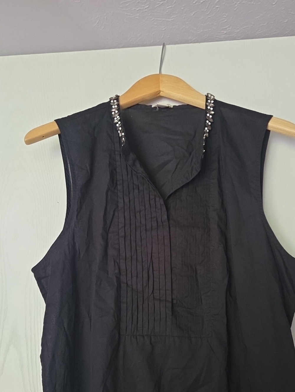 J. Crew Jeweled Tuxedo Top 16